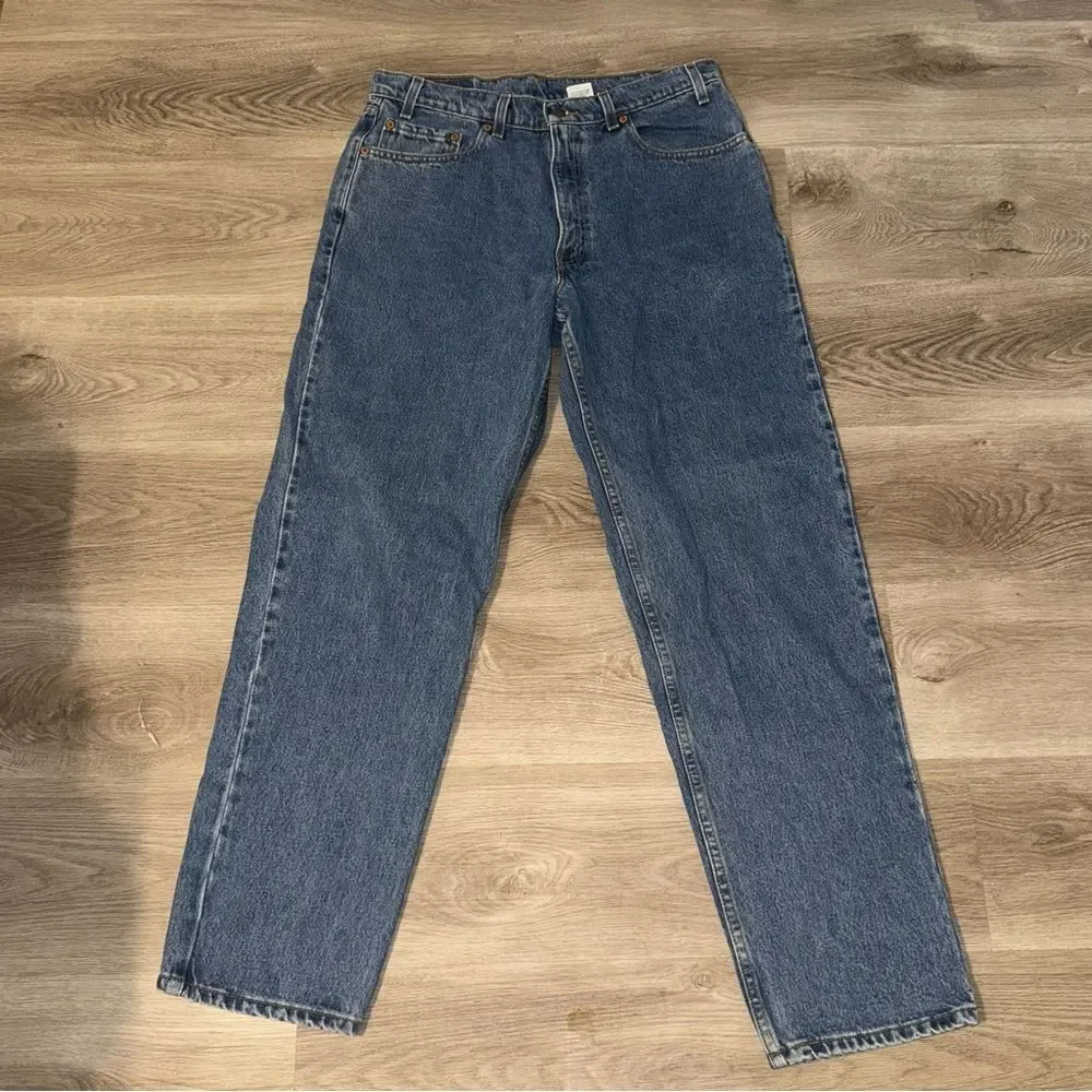 Men's Levi's 550 Relaxed Fit Blue Jeans 36x32